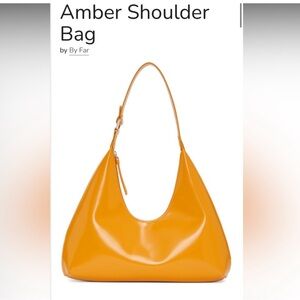 ORANGE BY FAR AMBER BLACK SEMI PATENT LEATHER